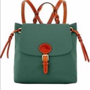 Brand new Dooney and Bourke Flip Backpack in Sage.